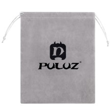 PULUZ Storage Bag with Stay Cord for GoPro Hero11 Black / HERO10 Black / HERO9 Black / HERO8 Black / HERO7 /6 /5 /5 Session /4 Session /4 /3+ /3 /2 /1, DJI Osmo Action and Other Action Cameras Accessories(Grey)