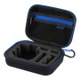Puluz водоустойчив калъф за носене и пътуване за GoPro, DJI Osmo Action и други аксесоари за спортни камери, малък размер: 16cm x 12 cm x 7cm (черно)