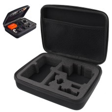 Shockperate Waterprofite Eva Portable Case для GoPro Hero11 Black /Hero10 Black /Hero9 Black /Hero8 Black /Hero7 /6/5/5 Session /4 Session /4/3+ /3/2/1, DJI Osmo Action и другие экшн -камеры, Размер: 22,5 см х 17,5 см х 6,7 см (черный)