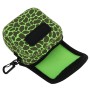 Neopine GN-5 leopárd textúra vízálló ház neoprén belső védő táska kamera tasak a GoPro Hero5 /4/3+ /3/2/1 (zöld)