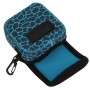 Neopine GN-5 leopárd textúra vízálló ház neoprén belső védő táska kamera tasak a GoPro Hero5 /4/3+ /3/2/1 (kék)