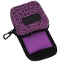Неопиновая GN-5-леопардовая текстура Водонепроницаемое корпус неопрена внутренней защитной сумки мешок для камеры для GoPro Hero5 /4/3+ /3/2/1 (фиолетовый)
