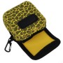 NEOPine GN-5 Leopard Texture Waterproof Housing Neoprene Inner Protective Bag Camera Pouch for GoPro HERO5/ 4 /3+ /3 /2 /1(Yellow)
