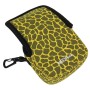 NEOPine GN-5 Leopard Texture Waterproof Housing Neoprene Inner Protective Bag Camera Pouch for GoPro HERO5/ 4 /3+ /3 /2 /1(Yellow)