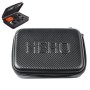 Szénszálas ütésálló vízálló hordozható tok a GoPro Hero11 fekete /hero10 fekete /hero9 fekete /hero8 fekete /hero7 /6/5 /5 munkamenet /4 /4 /3+ /3/2/1, DJI Osmo akció és egyéb akció kamerák (ST-130) (fekete)