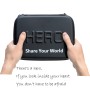 Socktät vattentät bärbar resefall för GoPro Hero11 Black /Hero10 Black /Hero9 Black /Hero8 Black /Hero7 /6/5/5 Session /4 Session /4/3+ /3/2/1, DJI OSMO Action och andra actionkameror tillbehör , Storlek: 22 cm x 16 cm x 7 cm