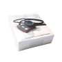 Pour GoPro Hero4 Litchi Texture Case de protection en cuir authentique avec Sling (noir)