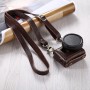 Puluz за GoPro Hero7 Black /6/5 Litchi Texture Reguine Leather Housing Case с комплект Key Hole & Neck Strap & 52mm UV обектив (кафяв)