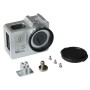 Universaalne alumiiniumsulami kaitseümbris, millel on 40,5 mm läätse läbimõõt ja objektiivi kaitsekork SJCAM SJ5000 & SJ5000X & SJ5000 WiFi Sport Action Camera jaoks (hõbe)
