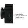 Universal alumiiniseoksen suojakotelo 40,5 mm: n objektiivien halkaisija ja linssinsuojakorkki SJCAM SJ5000 & SJ5000X & SJ5000 WiFi Sport Action Camera (hopea)