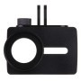 A Xiaomi Xiaoyi Yi II Sport Action Camera alumínium ötvözet ház védő tokja lencse védő sapkával (fekete)