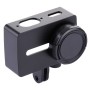 Für Xiaomi Xiaoyi Yi II Sport Action Camera Aluminiumlegierung Schutzhülle mit Objektivschutzkappe (schwarz)