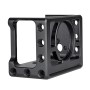 Yelangu C10 Housing Shell CNC Aluminium Alloy Protective Cage med skruv- och basadapter för Sony RX0 II (svart)
