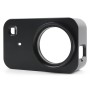 Gehäuseschale Aluminiumlegierung Schutzkäfig mit 37 -mm -Filterobjektiv & Objektivkappe & Schraube für Xiaomi Mijia kleine Kamera (schwarz)