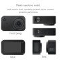 Housing Shell Aluminum Alloy Protective Cage with 37mm Filter Lens & Lens Cap & Screw for Xiaomi Mijia Small Camera (Black)