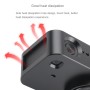 Ochranná klece z hliníkové slitiny s pláštěm Houses Shell s 37mm filtrovou čočkou a čočkou a šroubem pro Xiaomi Mijia Small Camera (černá)