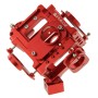 Puluz 6 in 1 cnc alumínium ötvözet házhéj védő ketrec csavarral GoPro Hero4 /3+(piros)