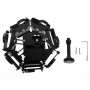 PULUZ 8 in 1 CAGE protettiva in lega in lega di alluminio CNC con vite per GoPro Hero4 /3+(nero)