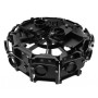 PULUZ 12 IN 1 CNC Cage de protection de coque en alliage en aluminium CNC avec vis pour GoPro Hero4 / 3 + (noir)