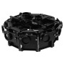 PULUZ 12 IN 1 CNC Cage de protection de coque en alliage en aluminium CNC avec vis pour GoPro Hero4 / 3 + (noir)