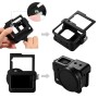 [US Warehouse] PULUZ Housing Shell CNC Aluminum Alloy Protective Cage with Insurance Frame & 52mm UV Lens for GoPro HERO(2018) /7 Black /6 /5(Black)