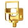 PULUZ Housing Shell CNC Aluminum Alloy Protective Cage with Insurance Frame  for GoPro HERO(2018) /7 Black /6 /5(Gold)