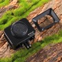 PULUZ PARA SONY RX0 ALIMINUM ALUMINUM CAGA protectora + Lente de filtro UV de 37 mm + lente solar con tornillos y destornilladores (negro)