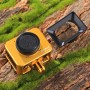 PULUZ PARA SONY RX0 ALIMINUM ALUMINUM CAGA protectora + Lente de filtro UV de 37 mm + lente solar con tornillos y destornilladores (oro)
