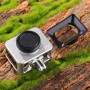 Puluz для Sony RX0 алюмінієвого сплаву Захисна клітка + 37 мм ультрафіолетовий об'єктив + об'єктив Sunshade з гвинтами та викрутками (срібло)