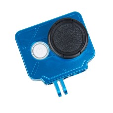 TMC HR327 CNC Aluminium Alloy Protective Case för Xiaomi Yi Action Camera (Blue)