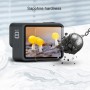 Für GoPro Hero8 Black Objektiv + LCD -Display Temperierter Glasfilm (transparent)