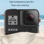 Pro černé čočky GoPro Hero8 + LCD Display Tempered Glass Film (Transparent)