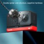 Обектив + LCD дисплей Темпонен стъклен филм за Insta 360 One R 4K (прозрачен)