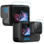 Für GoPro Hero10 Black IMAK 3 in 1 Kameraobjektiv und Bildschirm Temperierter Glasfilm