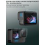 Para GoPro Hero10 Black Imak 3 en 1 Lente de cámara y película de vidrio templado de pantalla
