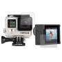 Protecteur d'écran LCD Ultra Clear + Housing Verre Lens Protecteur Film pour GoPro Hero4 Silver Camera