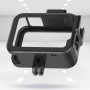 Ruigpro för GoPro Hero8 Svart aluminiumlegering Standard Border Frame Mount Protective Case with Buckle Basic Mount & Screw (Black)
