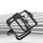 Ruigpro dla GoPro Hero8 Czarny stop aluminium standardowe rama graniczna obudowa ochronna z klamrą podstawowa mocowanie i śruba (czarny)