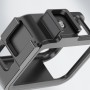 Ruigpro für GoPro Hero8 Black Aluminiumlegierung Standard Grenzrahmenhalterung Schutzhülle mit Schnalle Basic Mount & Screw (Schwarz)