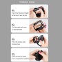 For GoPro HERO10 Black / HERO9 Black ABS Plastic Border Frame Mount Protective Case with Buckle Basic Mount & Screw (Black)