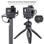 ULANZI V2 Pro GoPro Vlog Case Cage avec un cage d'adaptateur de micro de filtre 52 mm Case de vlogging pour GoPro Hero7 / 6/5