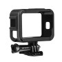 PULUZ Chargeable PA Frame Mount Cage with Cold Shoe Base Slot for Gopro Hero11 Black / HERO10 / 9 Black(Black)