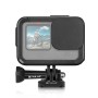 PULUZ Frame Expansion PA Cage with Side Interface Cover for Gopro Hero11 Black / HERO10 Black /9 Black(Black)