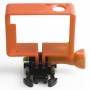 TMC Висококачествен триномлив каша за калъф за монтиране на GoPro Hero4 /3+ /3, HR191 (Orange)
