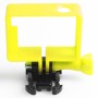 TMC בית חצובה באיכות גבוהה של חצובה מסגרת הרכבה על GoPro Hero4 /3+ /3, HR191 (צהוב)