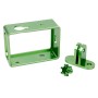 Lightweight CNC Алюмінієвий каркасний корпус для кріплення для камери Xiaomi Yi (зелений)