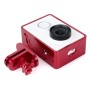 TMC -kevyt CNC -alumiinirunko kiinnityskotelo Xiaomi Yi Sport Cameralle (punainen)