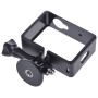 XM16 Logement de monture de trame de protection standard avec matériel de montage assorti pour la caméra sport Xiaomi Yi (noir)