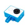 TMC Plastikrahmenhalterungsgehäuse für Xiaomi Yi Sportkamera (HR319-BU) (blau)