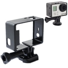 ST-65 GoPro HD Hero4 /3+ /3カメラ用のST-65保護シェル標準フレームマウント（黒）